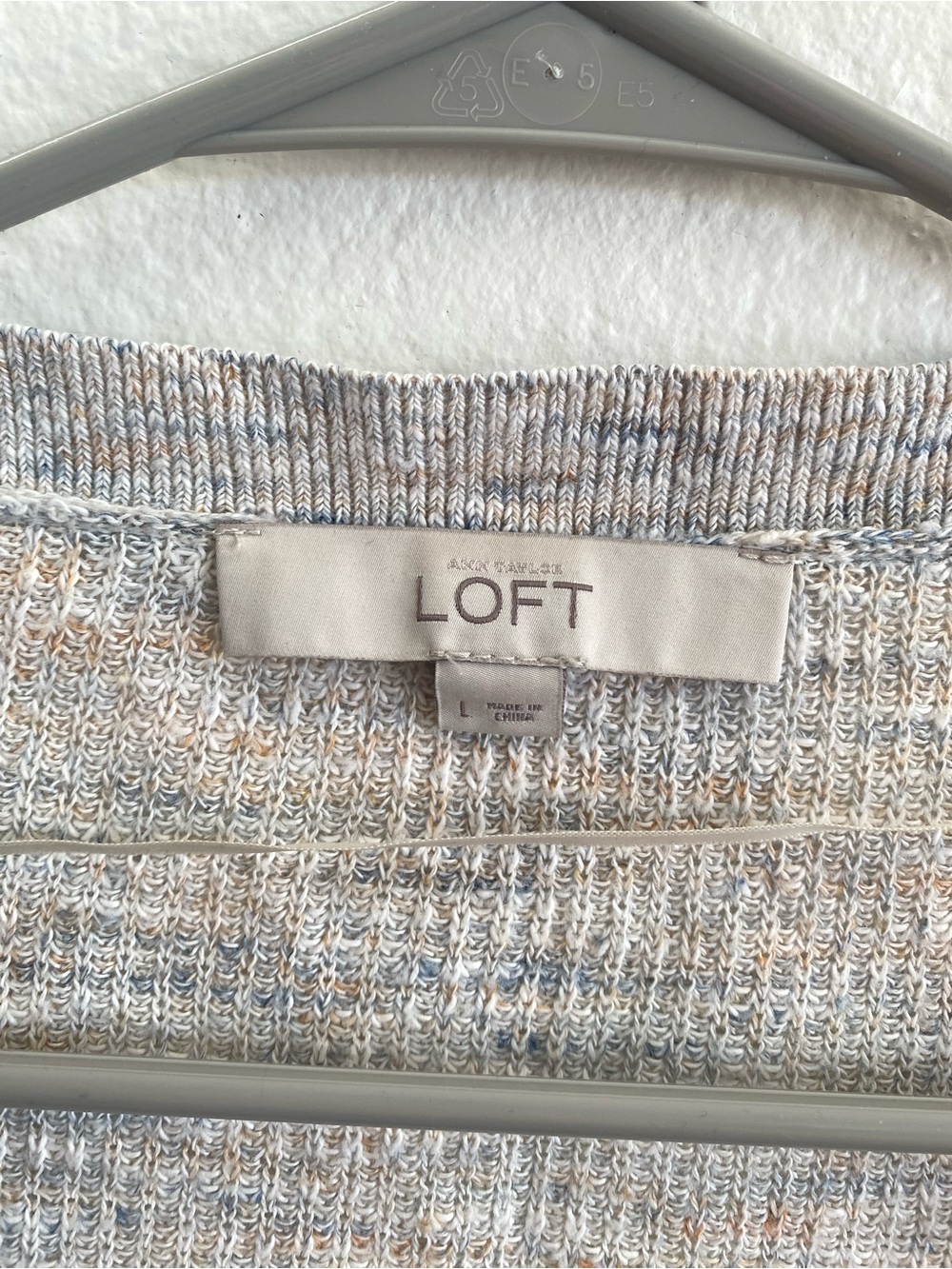 LOFT Open-Front Draped Cardigan - Picture 2 of 5